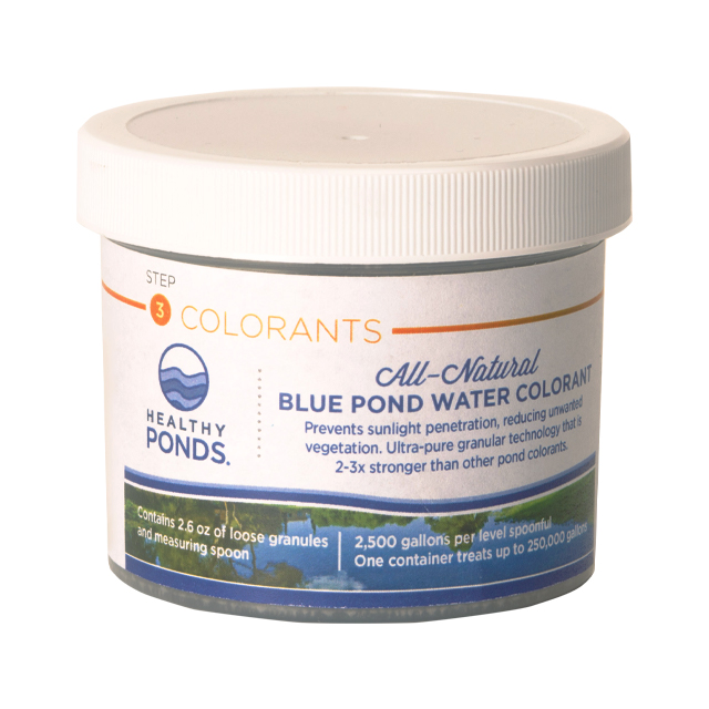 Healthy Ponds® Blue Pond Water Colorant - 2.6 oz Jar
